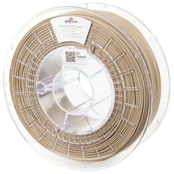 SPECTRUM PET-G Matt 1kg Desert Storm 1,75mm 3D filament 0