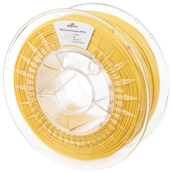 SPECTRUM PETG Premium 1kg Bahama Yellow 1,75mm 3D filament 0