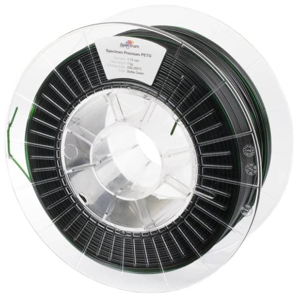 SPECTRUM PETG Premium 1kg Bottle Green 1,75mm 3D filament 0