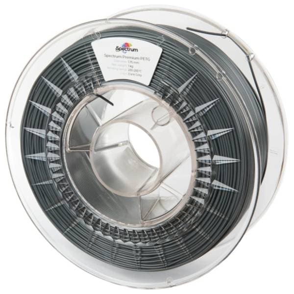 SPECTRUM PETG Premium 1kg Dark Grey 1,75mm 3D filament 0