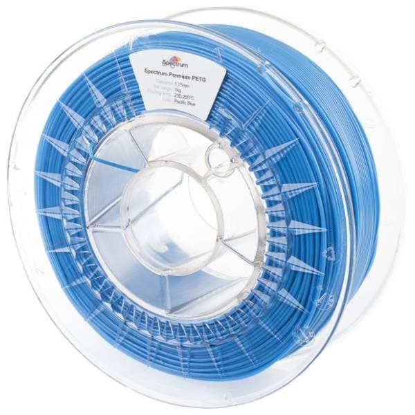 SPECTRUM PETG Premium 1kg Pacific Blue 1,75mm 3D filament 0