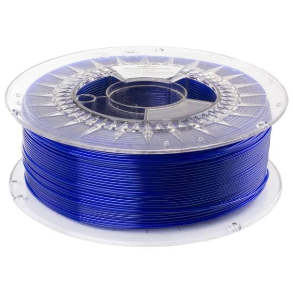 SPECTRUM PETG Premium 1kg Transparent Blue 1,75mm 3D filament 1