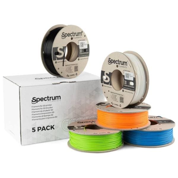 SPECTRUM PLA Premium 1.25kg 1,75mm set 5 filament za 3D štampač 0