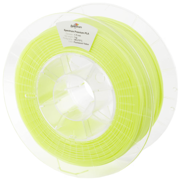 SPECTRUM PLA Premium 1kg Fluorescent Yellow 1,75mm filament za 3D štampač 0
