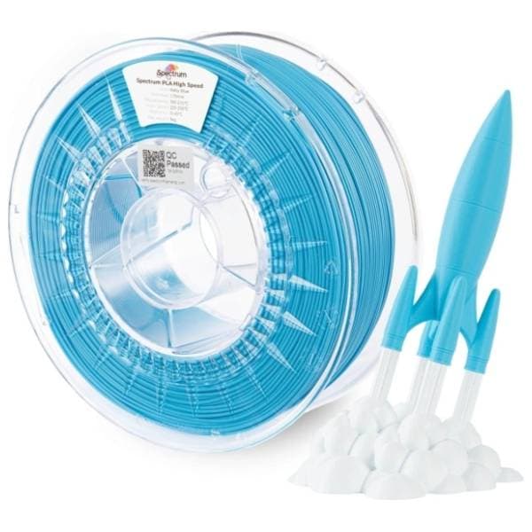 SPECTRUM PLA Premium 1kg High Speed Baby Blue 1,75mm 3D filament 0