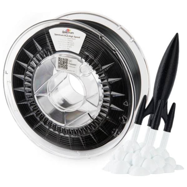SPECTRUM PLA Premium 1kg High Speed Deep Black 1,75mm 3D filament 0