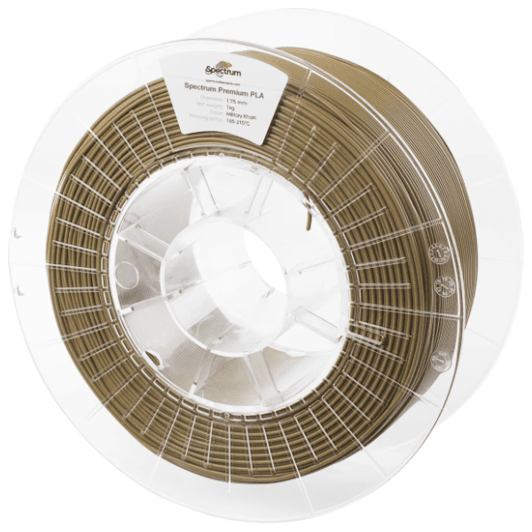 SPECTRUM PLA Premium 1kg Military Khaki 1,75mm filament za 3D štampač 0