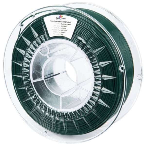 SPECTRUM PLA Premium 1kg Tooling Green 1,75mm filament za 3D štampač 0