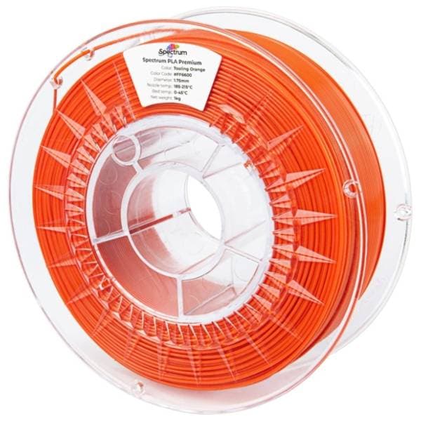 SPECTRUM PLA Premium 1kg Tooling Orange 1,75mm filament za 3D štampač 0