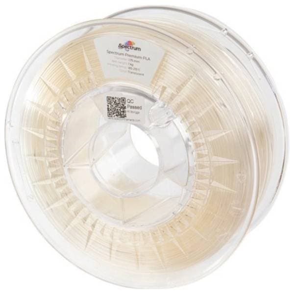 SPECTRUM PLA Premium 1kg Translucent 1,75mm filament za 3D štampač 0
