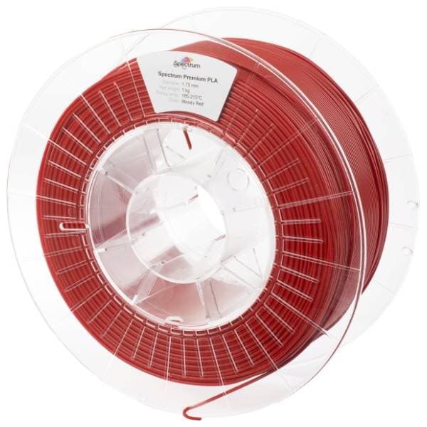 SPECTRUM PLA Premium 2kg Bloody Red 1,75mm filament za 3D štampač 0
