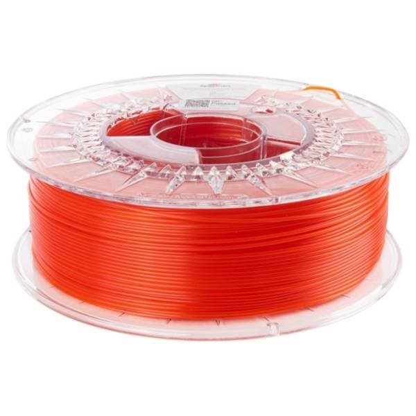 SPECTRUM Premium PCTG 1kg Clear Orange 1,75mm 3D filament 1