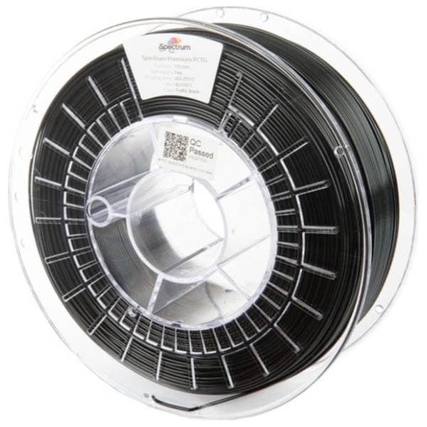 SPECTRUM Premium PCTG 1kg Traffic Black 1,75mm 3D filament 0