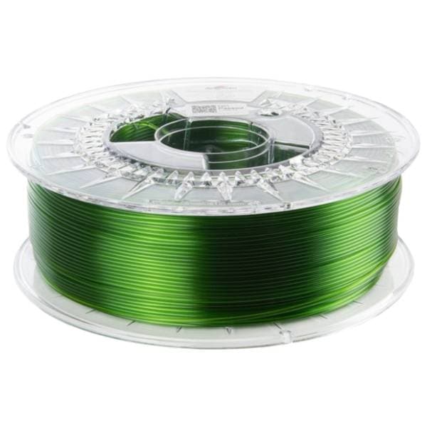 SPECTRUM Premium PCTG 1kg Transparent Green 1,75mm 3D filament 1