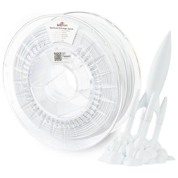SPECTRUM Premium PLA 1kg High Speed Arctic White 1,75mm 3D filament 0