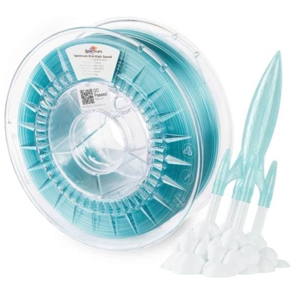 SPECTRUM Premium PLA 1kg High Speed Iceland Blue 1,75mm 3D filament 0