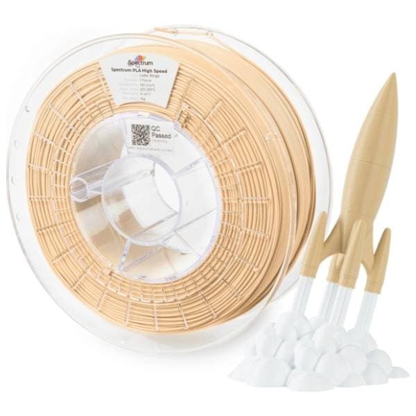SPECTRUM Premium PLA 1kg High Speed Latte Beige 1,75mm 3D filament 0