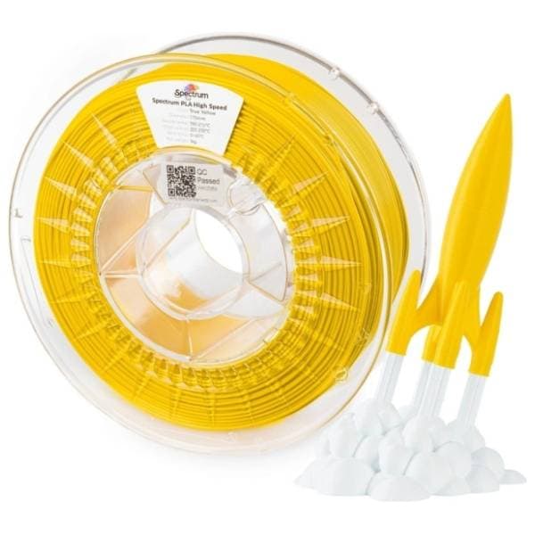 SPECTRUM Premium PLA 1kg High Speed True Yellow 1,75mm 3D filament 0