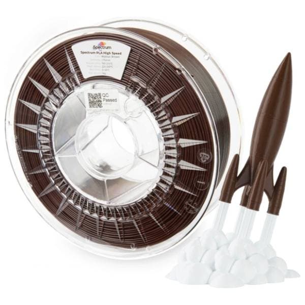 SPECTRUM Premium PLA 1kg High Speed Walnut Brown 1,75mm 3D filament 0