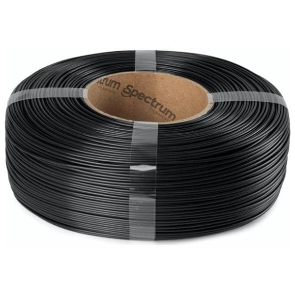SPECTRUM ReFill PET-G Premium 1kg Transparent Black 1,75mm 3D filament 1