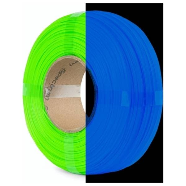 SPECTRUM ReFill Premium PLA 1kg High Speed Neo Green UV 1,75mm 3D filament 0
