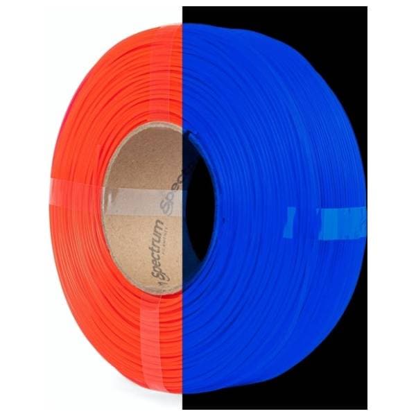 SPECTRUM ReFill Premium PLA 1kg High Speed Neon Orange UV 1,75mm 3D filament 0