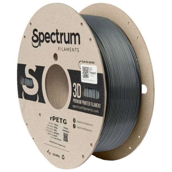 SPECTRUM RPETG 1kg Iron Grey 1,75mm 3D filament 0