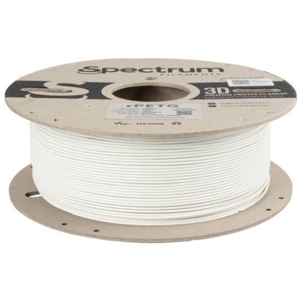 SPECTRUM RPETG 1kg Porcelain White 1,75mm 3D filament 1