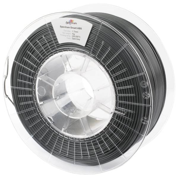 SPECTRUM Smart ABS 1kg Dark Grey 1,75mm 3D filament 0