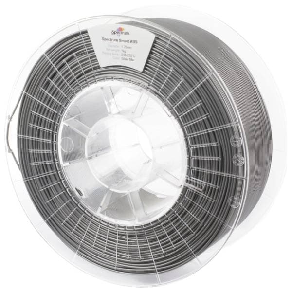SPECTRUM Smart ABS 1kg Silver Star 1,75mm 3D filament 0