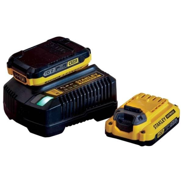 STANLEY SFMCB12D2-QW starter kit baterija i punjač 0