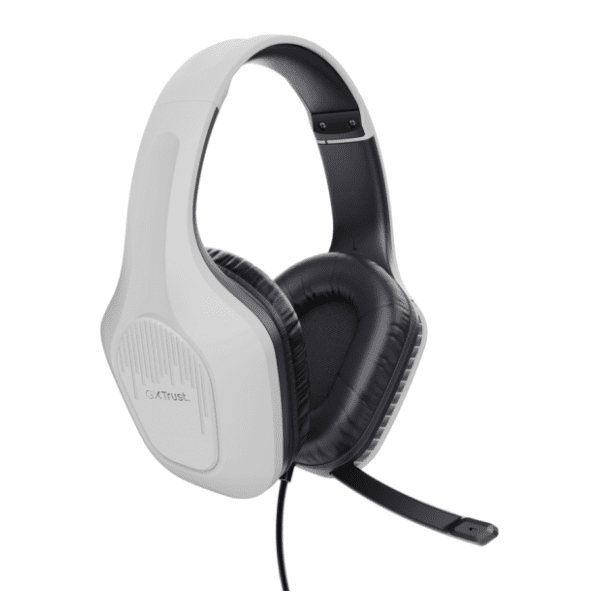 TRUST slušalice GXT 415 PS Zirox bele 1