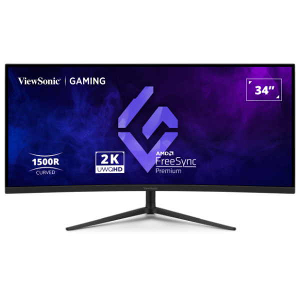 ViewSonic zakrivljeni monitor 34'' VA VX3418C-2K 2