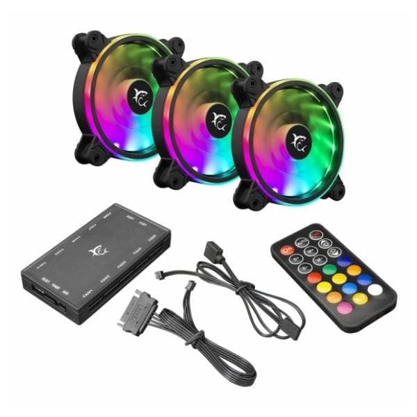 WHITE SHARK 1262-04-V Nebula ARGB Kit ventilator za PC 2