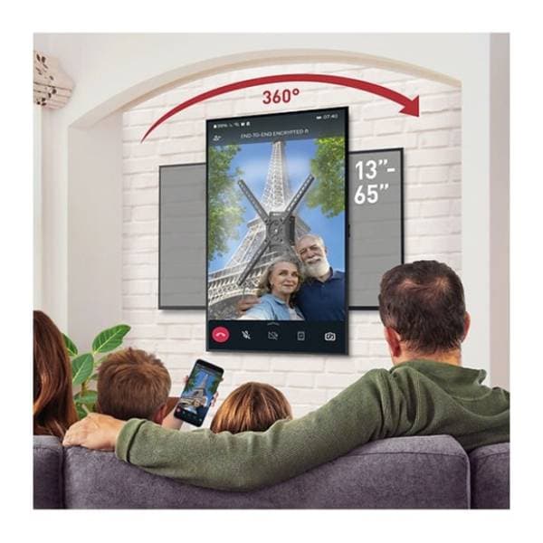 Zidni nosač za TV BARKAN LCD BM300R do 65'' 3