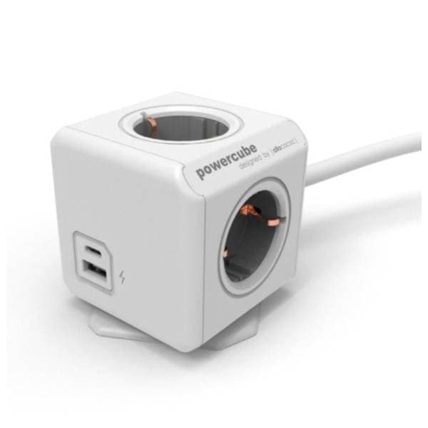 ALLOCACOC produžni kabl PowerCube 4xSchuko + 2xUSB A+C 1