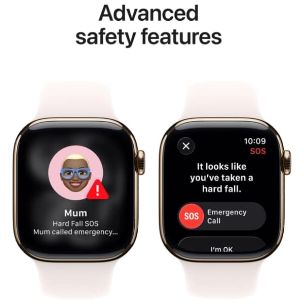 APPLE Watch S11 Cellular 46mm Gold Titanium M/L MFD64RK/A pametni sat 5