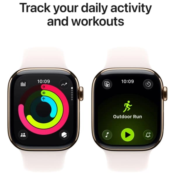APPLE Watch S11 Cellular 46mm Gold Titanium S/M MFD54RK/A pametni sat 3