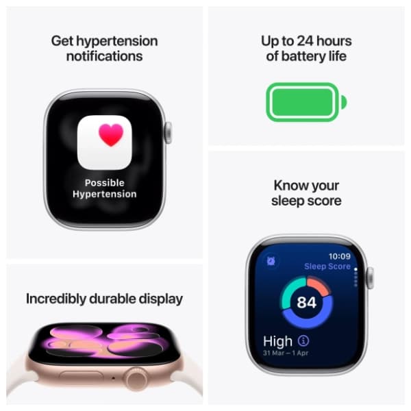 APPLE Watch S11 Cellular 46mm Natural Titanium S/M MFCW4RK/A pametni sat 3