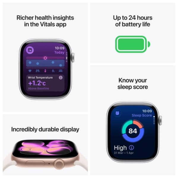 APPLE Watch S11 Cellular 46mm Slate Titanium S/M MFD34RK/A pametni sat 3