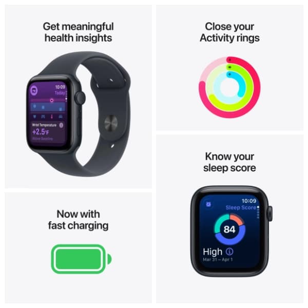 APPLE Watch SE 3 Cellular 40mm Starlight Aluminium M/L MEP74RK/A pametni sat 4