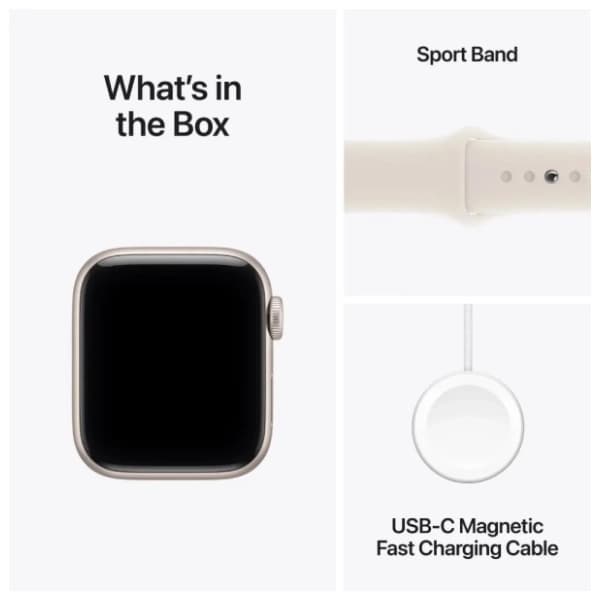 APPLE Watch SE 3 Cellular 40mm Starlight Aluminium M/L MEP74RK/A pametni sat 5