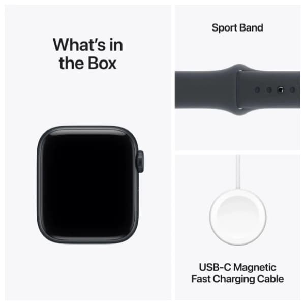 APPLE Watch SE 3 Cellular 44mm Midnight Aluminium S/M MEPH4RK/A pametni sat 5