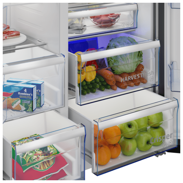 BEKO side by side frižider GN163241XBRN 5