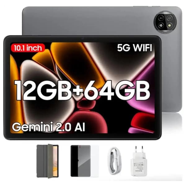 BLACKVIEW Tab 20 10.1'' HD+ 4GB/64GB/Android 15 sivi 1
