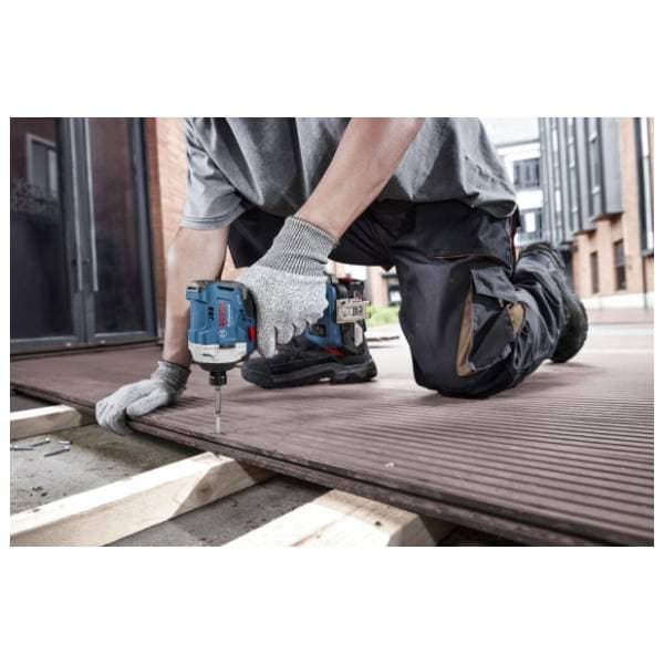 BOSCH GSB 18V-45, GDR 18V-215 2×4.0Ah set aku alata 3
