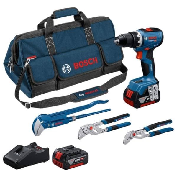 BOSCH GSR 18V-65 0615A5007J aku bušilica sa setom alata 0