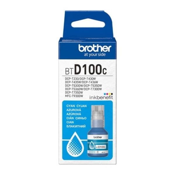 BROTHER BTD100CI Ink cyan mastilo 1