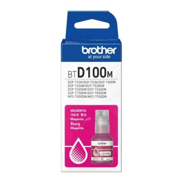 BROTHER BTD100M magenta mastilo 1