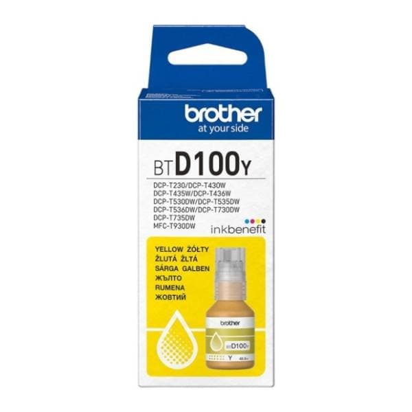 BROTHER BTD100Y Ink žuto mastilo 1